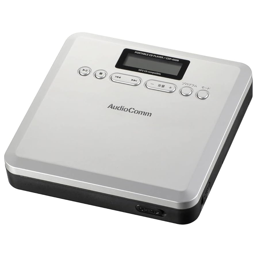 オーム電機【新品】AudioComm ポータブルCDプレーヤー CDP-360N Amazon.co.jp: オーム電機 AudioComm ポータブルCDプレーヤー